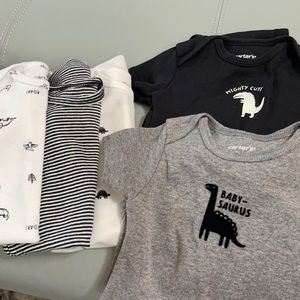 Set of 5 Dinosaur Body Suits